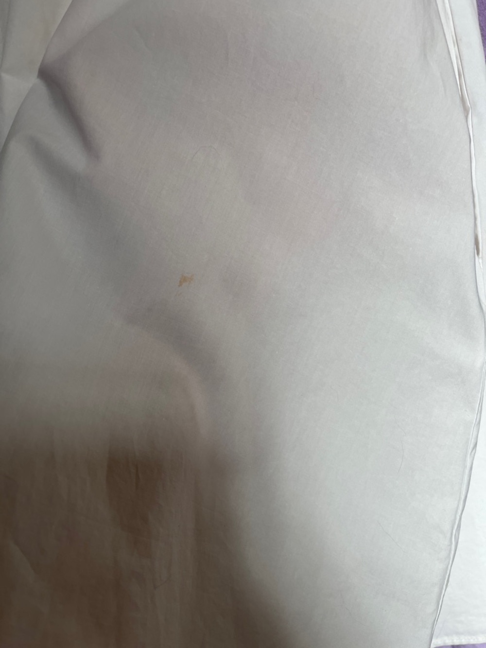 Hyacinth House Maria White sleeveless Mini Dress w/Ruffle Detail Size Medium - Picture 10 of 10